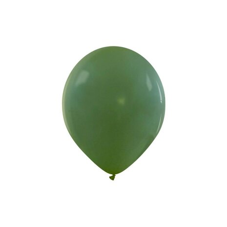 Army green fashion ballonnen, 6 inch