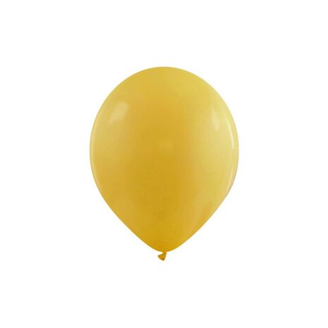 Mustard  fashion ballonnen, 6 inch