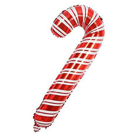 Candy Cane mini Folieballon, 12 inch (30 cm)