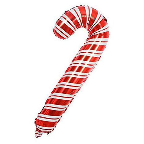 Candy Cane mini Folieballon, 30 cm