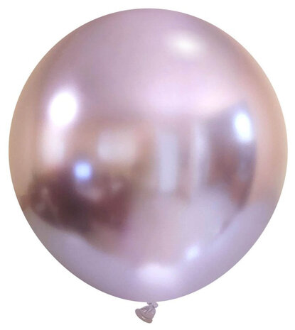 Lila  titanium ballonnen, 60 cm / 24 inch