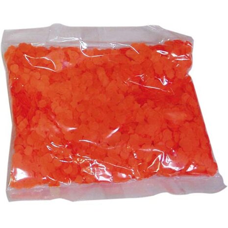 Confetti oranje 100 gram