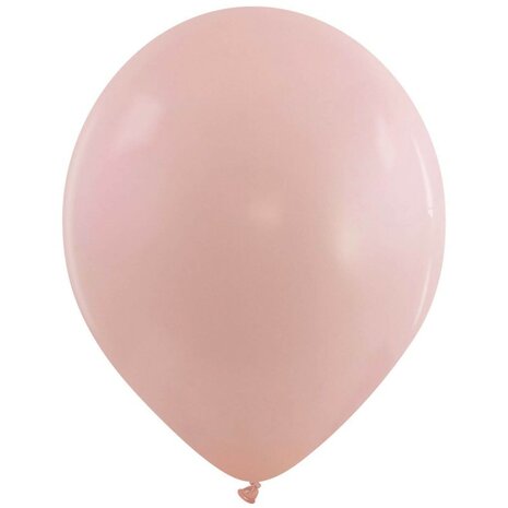 Lichtroze fashion ballonnen, 40 cm