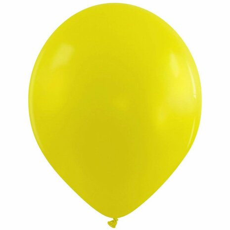 Geel fashion ballonnen, 40 cm