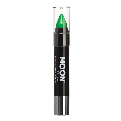 Body crayon neon intense green groen