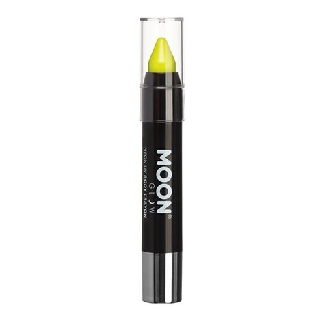 Body crayon neon intense yellow geel