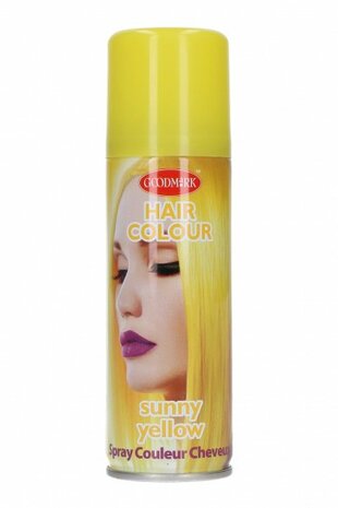 Haarspray geel, 125 ml