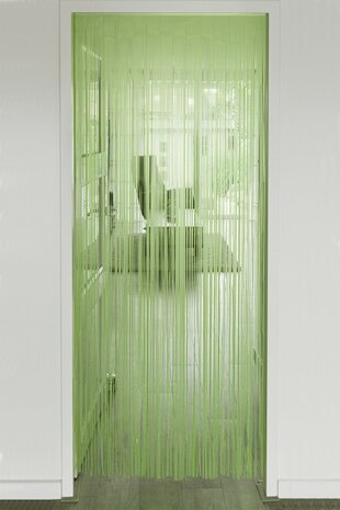 Party deurgordijn neon groen, 2x1 m