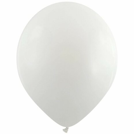 Wit fashion ballonnen, 40 cm