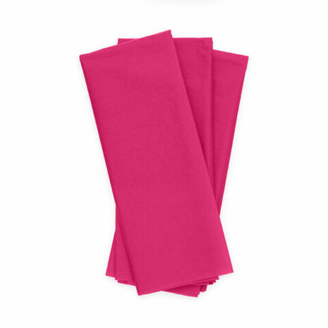 Zijde papier pink, 10 vellen, 50x70 cm