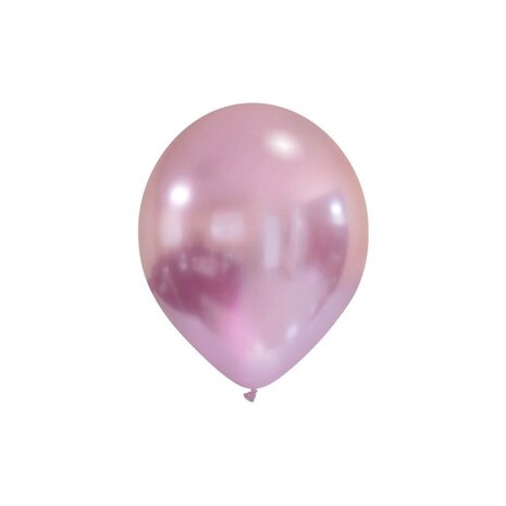kleine titanium ballonnen blush pink