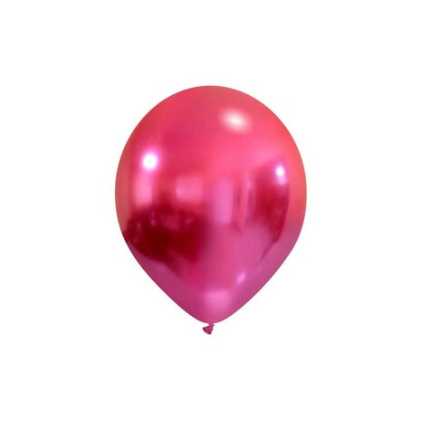 kleine titanium ballonnen fuchsia