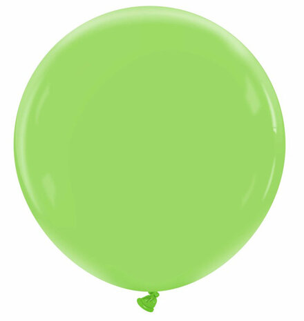 basil green grote ballon, 60 cm, 24 inch