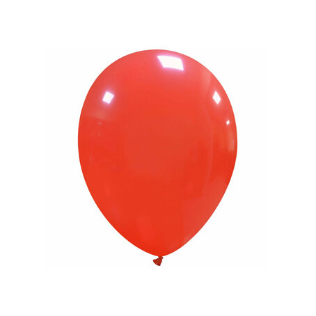 Rood ballonnen, 7 inch / 18 cm