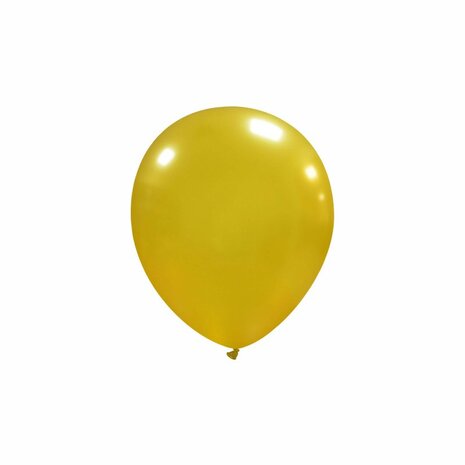 Goud metallic ballonnen 5 inch