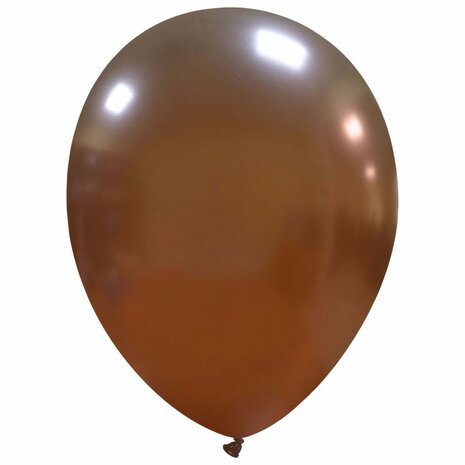 Metallic bruine ballonnen