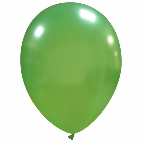 Groen metallic ballonnen