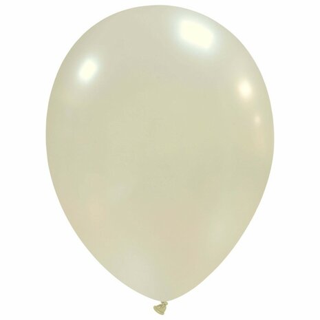 Pearl parelwit metallic ballonnen