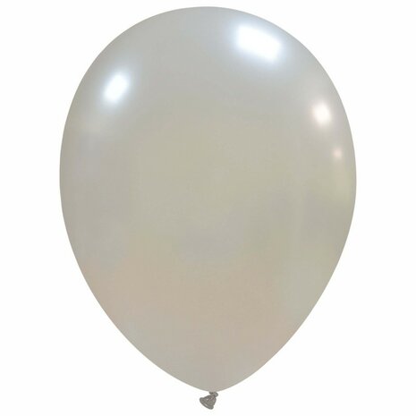 Zilver metallic ballonnen