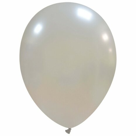 Zilver metallic ballonnen