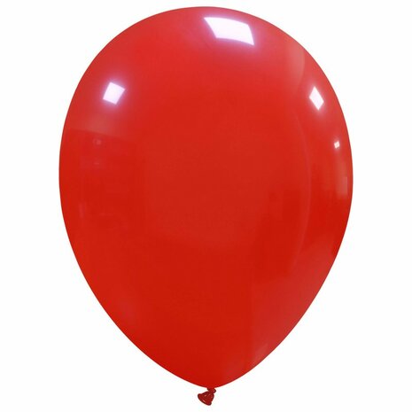 rood ballonnen, 30 cm