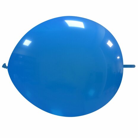Knoopballon blauw