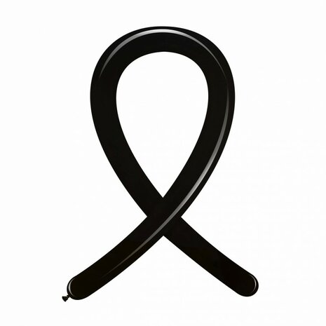 zwartmodelleerballonnen 260