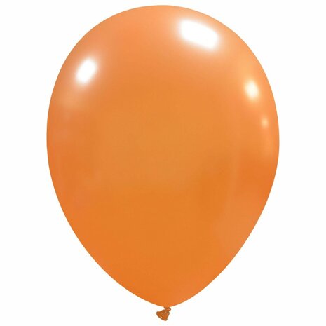 Oranje metallic ballonnen