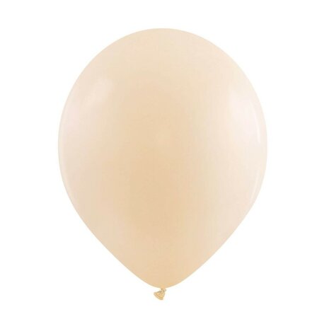 matte pastel ballonnen peach, 30 cm