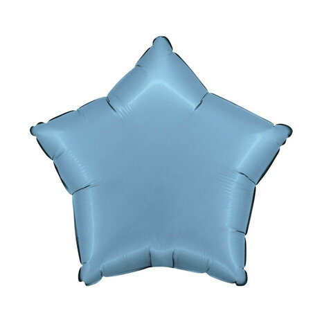 Blue jeans folieballon stervorm, 18 inch