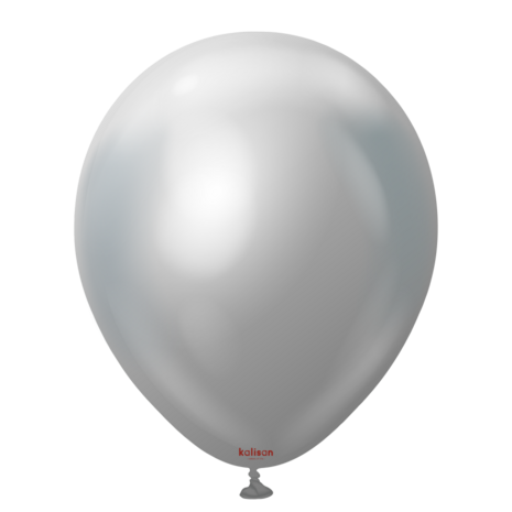 chchrome ballonnen zilver