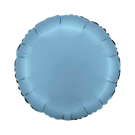 blue jeans folieballon rond, 18 inch