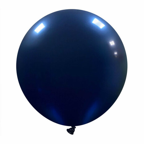 Grote donkerblauwe ballonnen, 48 cm / 19 inch
