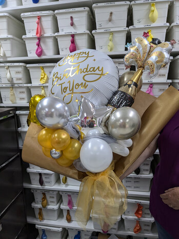 Ballonnenboeket geboorte