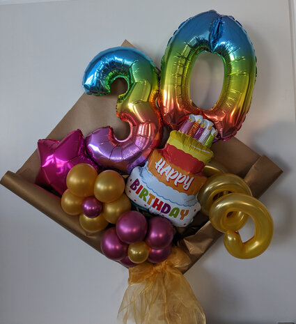 Ballonnenboeket geboorte