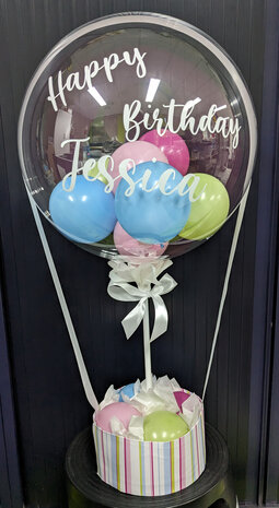 Bubble balloon just married