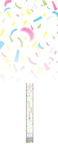 rijstpapier bio confetti shooter, 40 cm