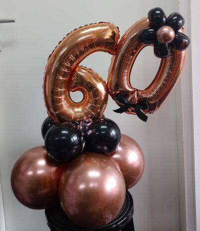 Ballon tafeldecoratie laag