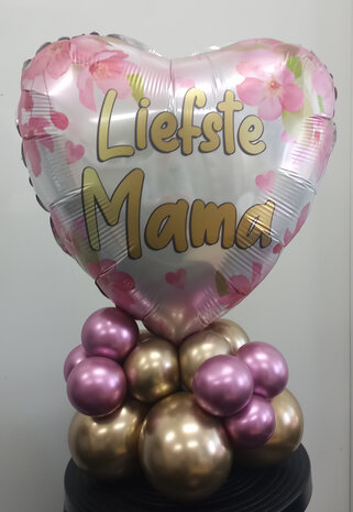 Ballon tafeldecoratie laag