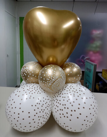 Ballon tafeldecoratie laag