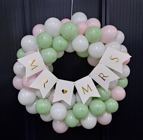 Ballonnen krans, 75cm