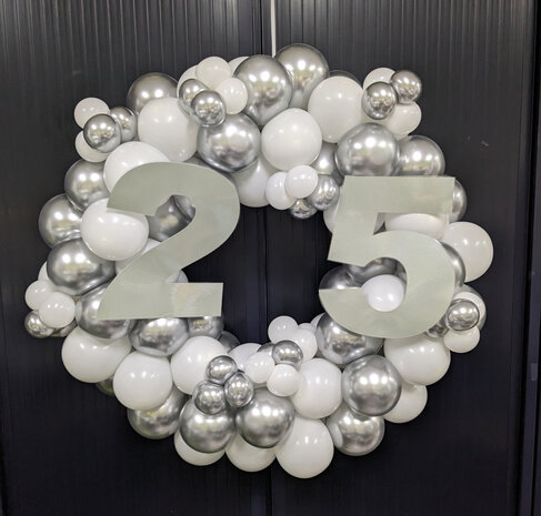 Ballonnen krans, 75cm