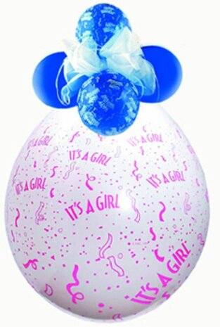 Its a Girl stuffer ballon