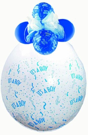 Its a boy stuffer ballon