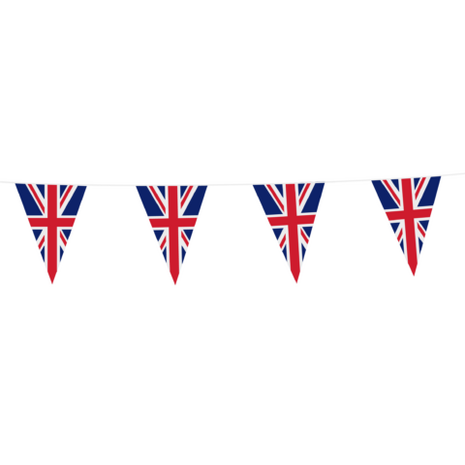 Union Jack/UK vlaggenlijn, 10 meter