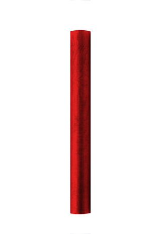 Organza rood, 36 cm, 9 m