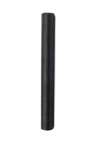 Organza zwart, 36 cm, 9 m