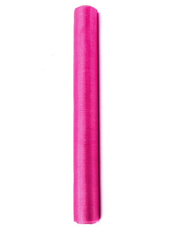 Organza fuchsia, 36 cm, 9 m