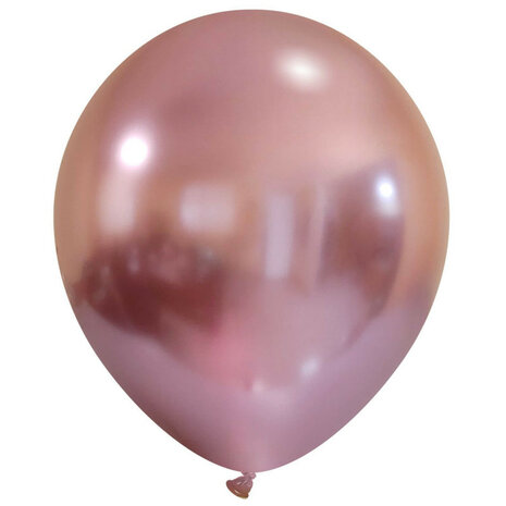 Roze titanium ballonnen, 18 inch
