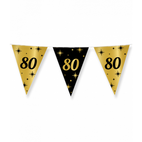 80 jaar classy party vlaggenlijn, 10 m